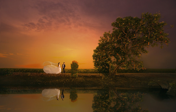 Photograph Pore Ooi Couple Together on One Eyeland