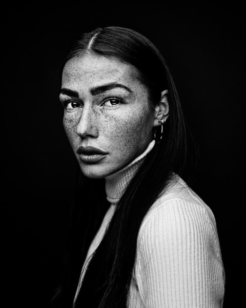 Photograph Martin Krystynek Freckles on One Eyeland