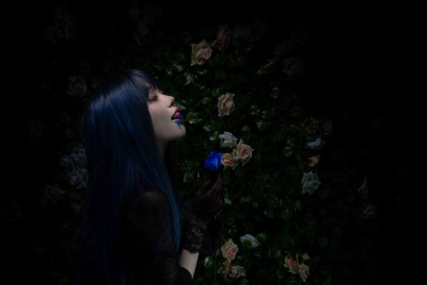 Photograph T Nefeltary The Temptation Of A Rose on One Eyeland