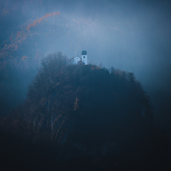 Photograph Renate Wasinger The Chapel on One Eyeland