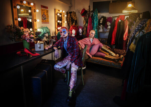 Photograph Kim Ayres The Dressing Room on One Eyeland