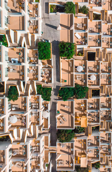 Photograph Fabian Ortiz Tourist Terraces on One Eyeland