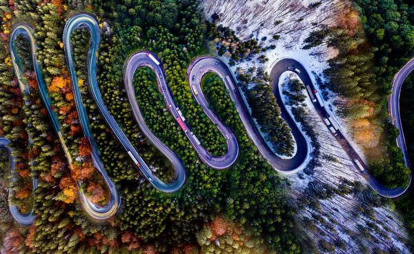 Photograph Ovi D Pop Seasons Road on One Eyeland