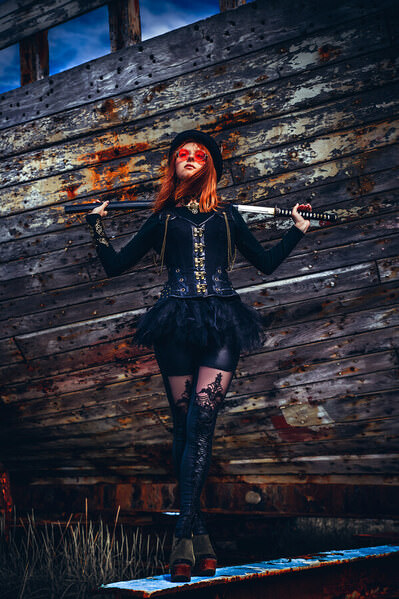 Photograph Ruslan Bolgov Honor Her Sword Keep Her Secrets on One Eyeland