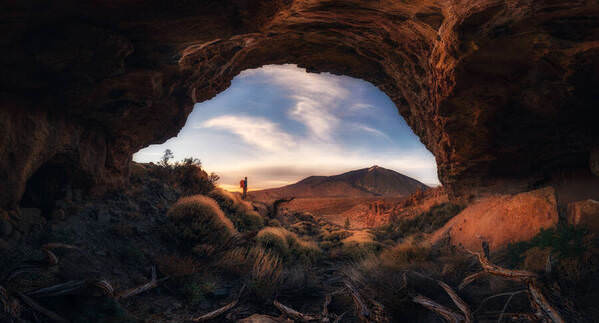 Photograph Antonio Prado Perez Volcano Cave on One Eyeland