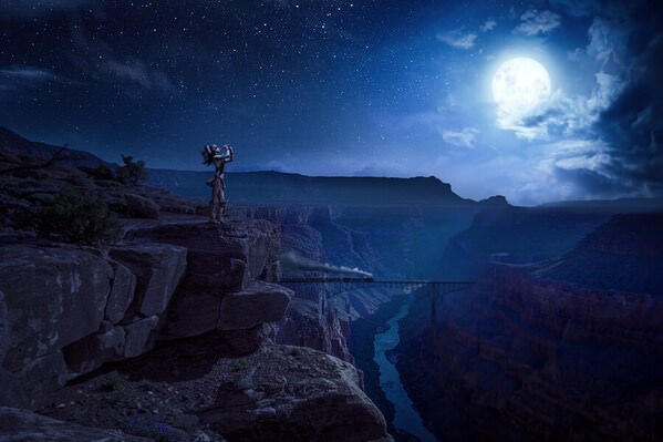 Photograph Erangel Duque Full Moon Tune on One Eyeland