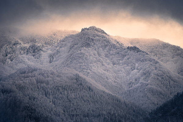 Photograph Vu Quan Snow Mountain In Sunset on One Eyeland