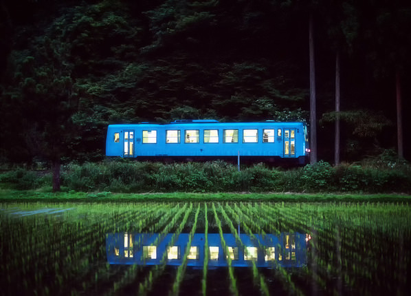 Photograph Naoya Yoshida After Rice Planting on One Eyeland