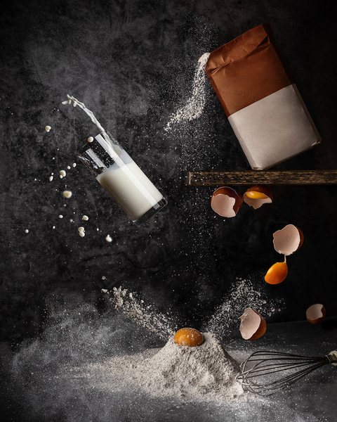 Photograph Mihails Pavlenko Preparation Of Cake From Ingredients on One Eyeland