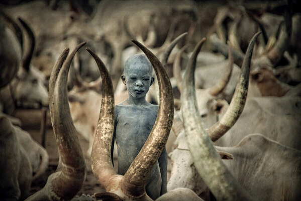 Photograph Svetlin Yosifov Child Mundari on One Eyeland