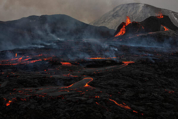 Photograph Bragi Ingibergsson Brin Lava Valley on One Eyeland