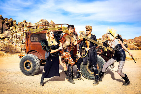 Photograph Michael Wylot Mad Max Fashion 3 on One Eyeland