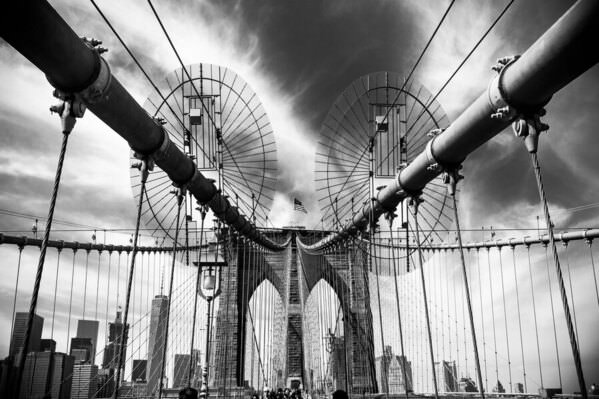 Photograph Bragi Thor Josefsson Brooklyn Bridge on One Eyeland