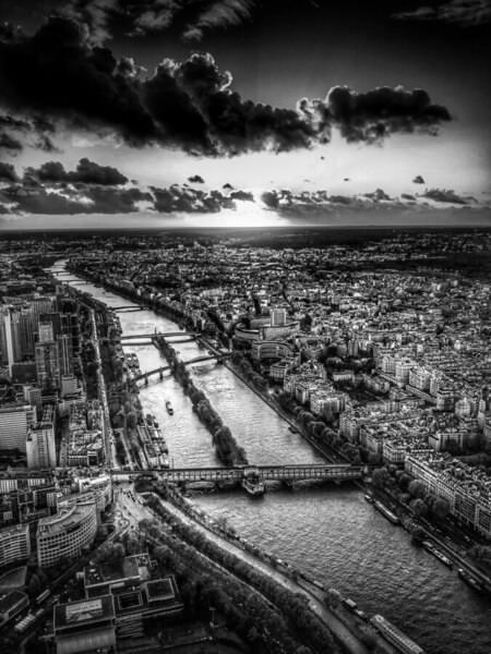 Photograph Marc Barthelemy Seine River on One Eyeland