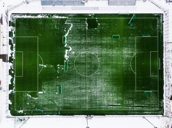 Photograph Bragi Thor Josefsson Soccer Field on One Eyeland