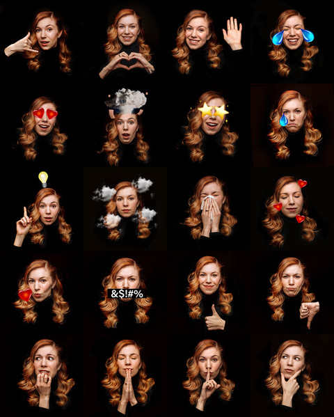 Photograph Ian Ross Pettigrew Real Life Memoji on One Eyeland