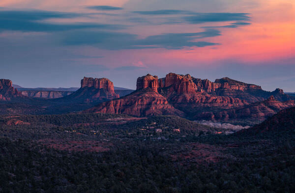 Photograph Artem Shestakov Sedona Sunset on One Eyeland