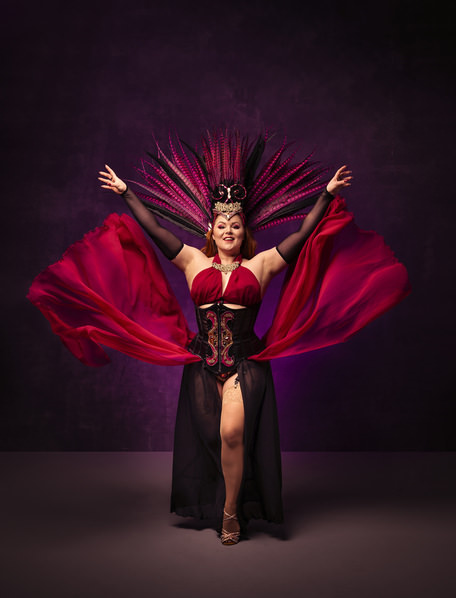 Photograph Marc Sabat Burlesque Butterfly on One Eyeland