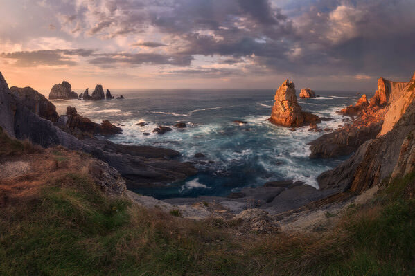 Photograph Alvaro Lamas Rivas Of Fiery Skies And Roaring Waters on One Eyeland
