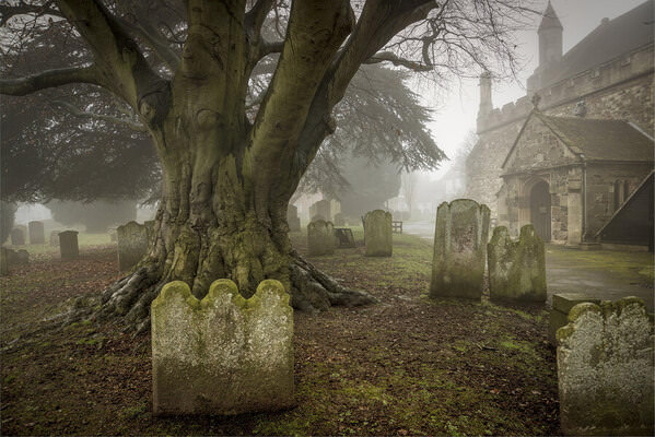 Photograph Adam Regan Churchyard St Marys on One Eyeland
