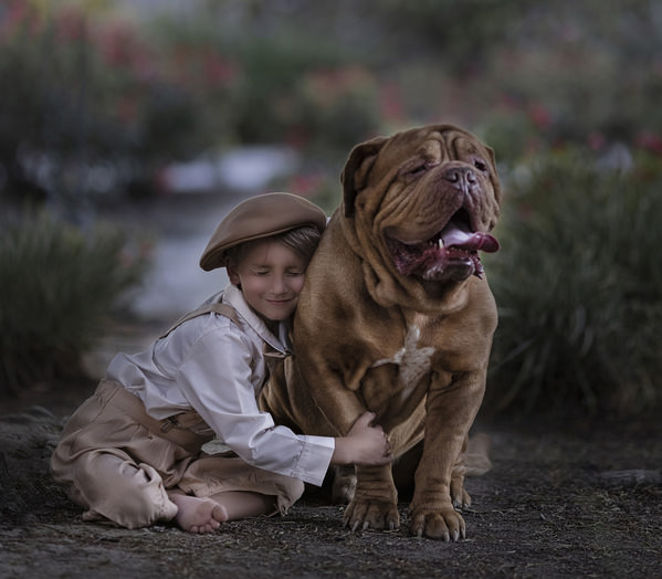 Photograph Erika Tinoco Me And My Best Friend Teddy on One Eyeland