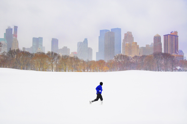 Photograph Mitchell Funk Snow Jogger on One Eyeland