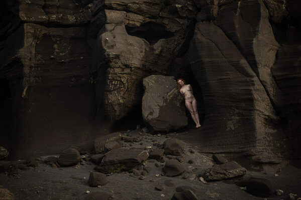 Photograph Bragi Thor Josefsson Nude In Landscape on One Eyeland