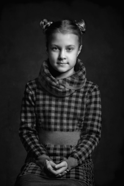 Photograph Dalia Kasperaviciene Monochrome Portrait on One Eyeland