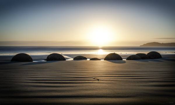 Photograph Stephan Romer Moeraki Boulders on One Eyeland