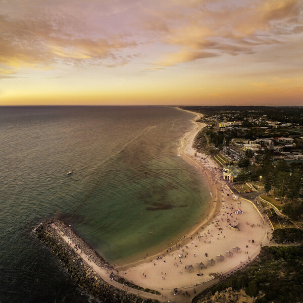 Photograph Graham Earnshaw Cottosloe Curves on One Eyeland
