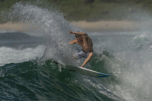 Photograph Steve Turner Cutting Loose on One Eyeland
