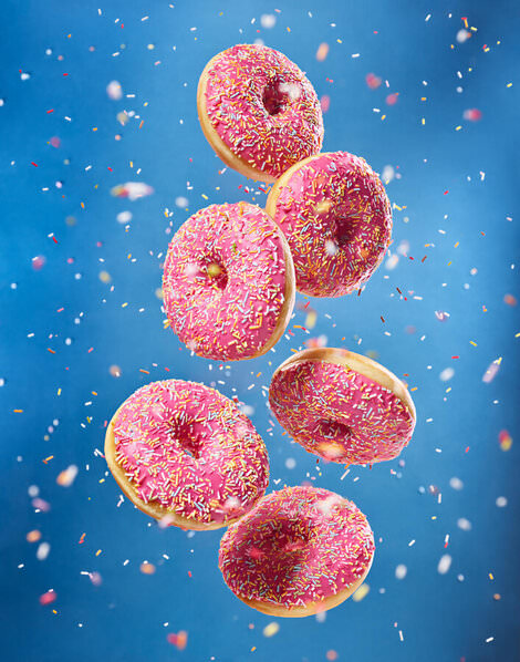Photograph Matt Stark Flying Donuts on One Eyeland