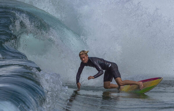 Photograph Steve Turner Action Moment on One Eyeland