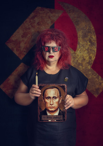 Photograph Svetlana Melik Nubarova Dictatorship  Propaganda  Victims on One Eyeland
