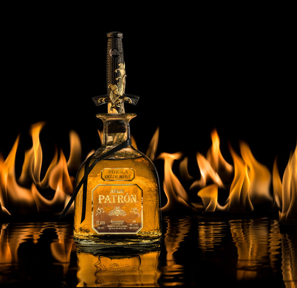 Photograph Orly Catz Patron Hot Tequila on One Eyeland