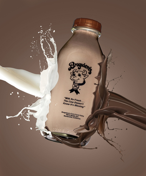 Photograph Orly Catz Broguiere Chocolate Milk on One Eyeland