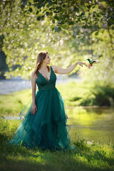 Photograph Carlos Ribeiro Colibri on One Eyeland