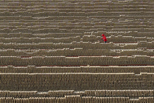 Photograph Sujon Adikary Brick Field Worker on One Eyeland