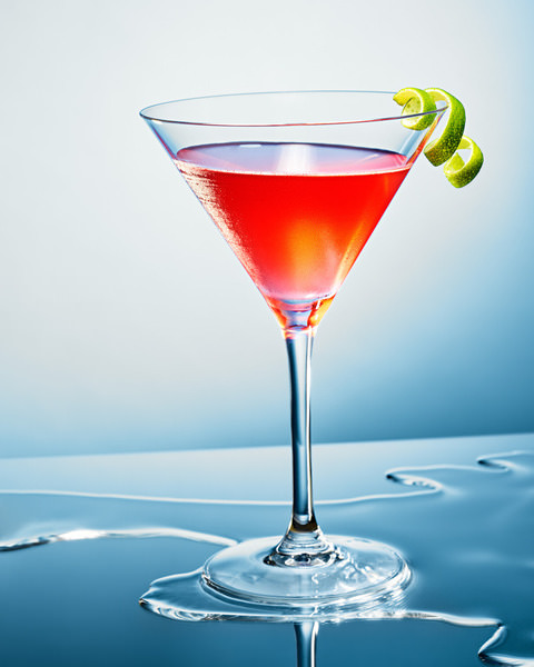 Photograph Matt Stark Manhattan Cocktail on One Eyeland