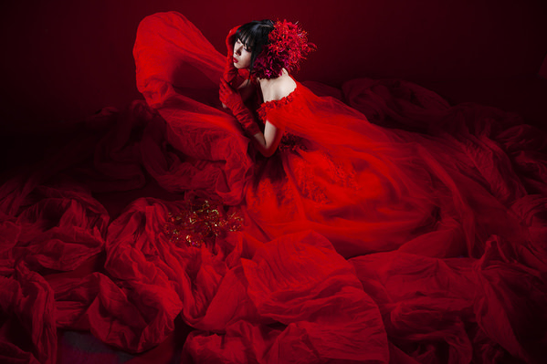 Photograph Danduka Yasuo Red on One Eyeland