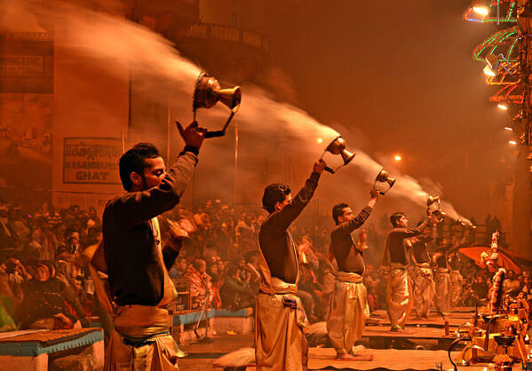 Photograph Chinmoy Biswas Mass Prayer on One Eyeland