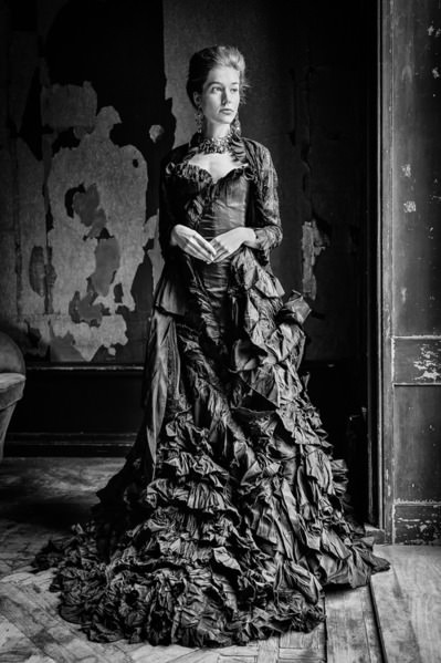 Photograph Claude Bossel Victorian Dress on One Eyeland