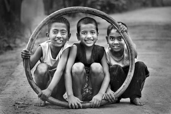 Photograph Sujon Adikary Childhood on One Eyeland