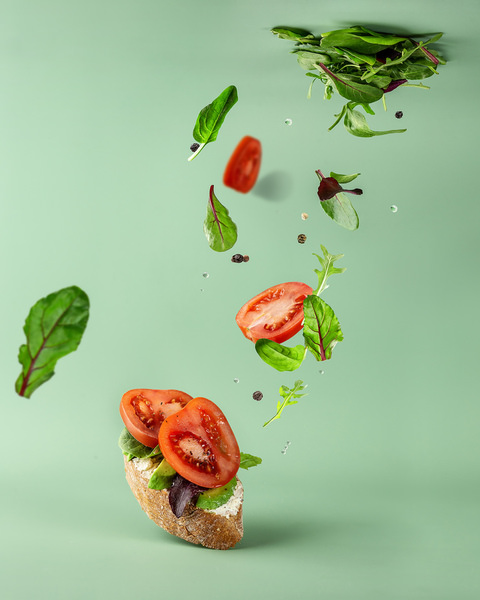 Photograph Mihails Pavlenko Fresh Healthy Sandwich on One Eyeland