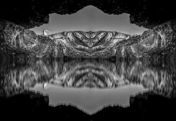 Photograph Vincenzo Di Liberto La Grotta Degli Specchi on One Eyeland