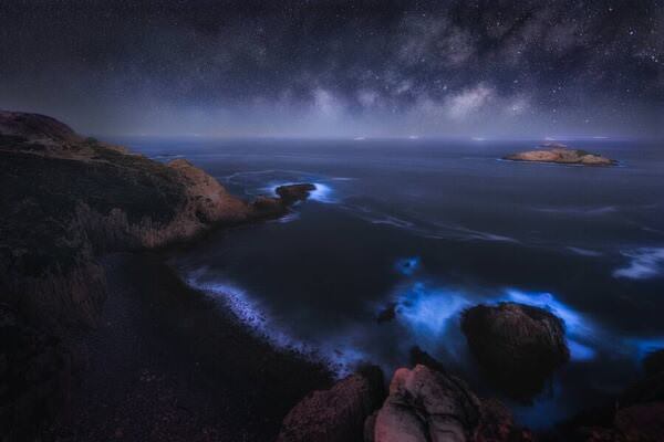 Photograph Yiu Pan Tang Milkyway With Sea Of Star on One Eyeland