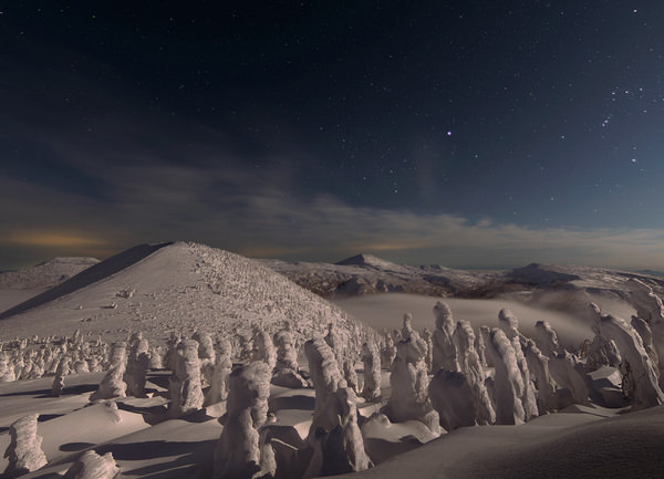 Photograph Yuta Kimura Snow Monsters At Night on One Eyeland
