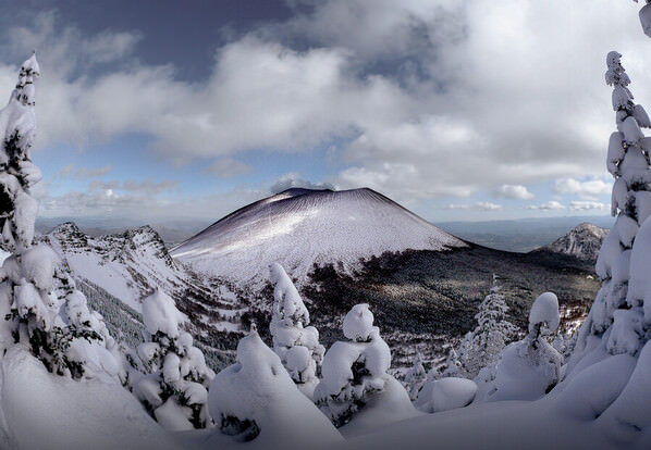 Photograph Yuta Kimura Mt Asama And Snow Monsters on One Eyeland