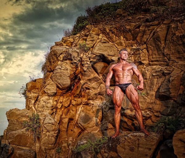 Photograph Vincenzo Di Liberto Campione Regionale Body Building 1 on One Eyeland