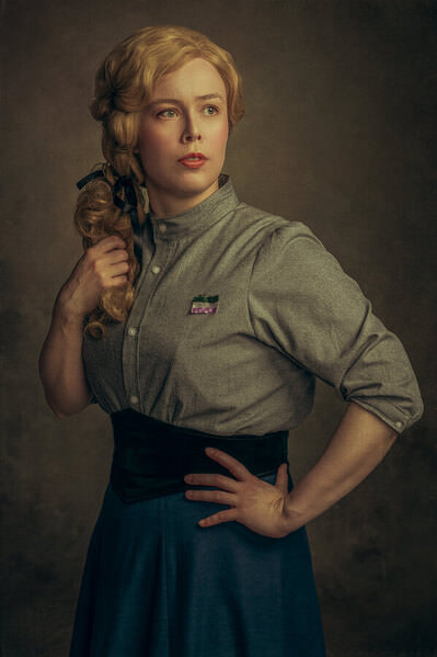 Photograph Kristian Bjorkqvist Miss Ethel Sullivan on One Eyeland